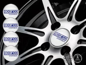 Sparco Calcomanías de Rueda Versión Pegatinas de Resina